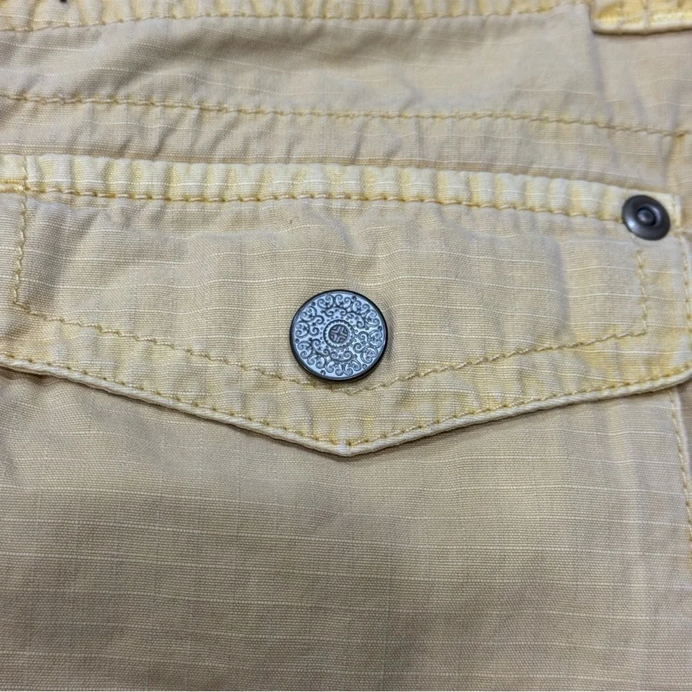 J.CREW broken in chino Classic Twill cargo pocket skirt Y2K vintage size 10 GUC